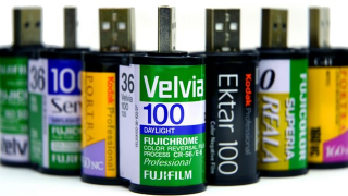 Store More Than 36 Photos on These Film Roll USB Sticks